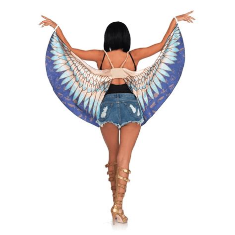 Egyptian Goddess Wings Egyptian Goddess Costume Egyptian Goddess