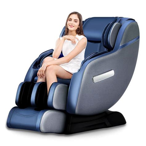 Real Relax Massage Chair Recliner Sltrack System With Robot Hands Zero