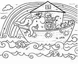 Ark Noah sketch template