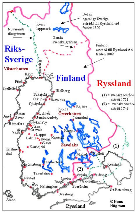 karta finland pa svenska karta