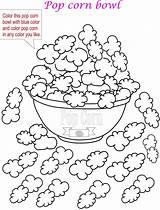 Coloring Popcorn Printable Pages Corn Pop Kids Worksheets Maze Google Print Color Search Preschool Cub Scouts Library Clipart Comments Activities sketch template