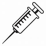 Clipart Syringe Vaccine Flu Needle Clip Medical Shot Injection Animated Cliparts Library Vaccination Shots Insulin Medicine Hypo Cartoon Coloring Nurse sketch template