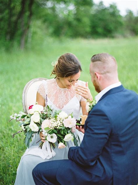 romantic wedding shoot turned proposal ⋆ ruffled wedding shoot