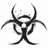 Biohazard Clipart Symbol Cliparts Library Tattoo sketch template