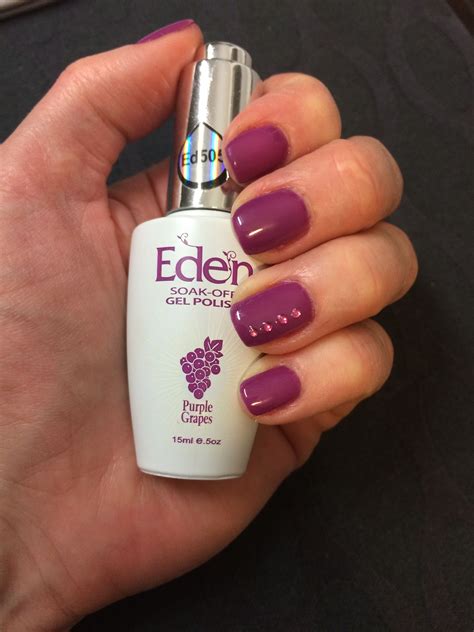 eden  eden nail polish purple nails finger nails ongles nail