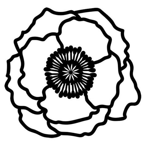 poppy making templates images