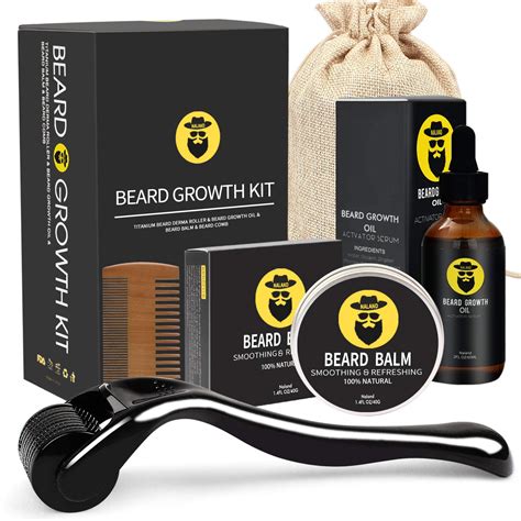 beard growth kit derma roller for beard growth beard growth serum