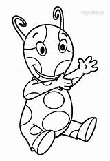 Backyardigans Coloring Pages Uniqua Cool2bkids sketch template