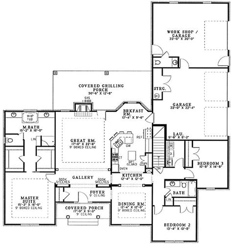 luxury ranch house plans  entertaining love  layout  ranch house plans  crave