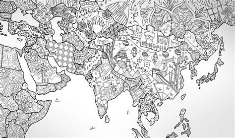 printable world map coloring pages  kids  printable giant