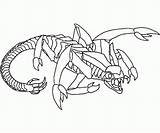 Scorpion Rim Coloriage Kaiju Scorpio Animaux Getcolorings Coloringhome Coloriages sketch template