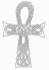 Celtic Ahnk Ankh Knot Bestcoloringpagesforkids Coloringhome sketch template