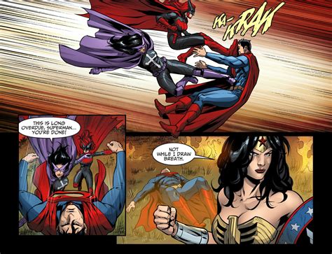 Batwoman And Huntress Takes Out Superman Comicnewbies