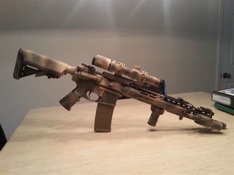 Rattle Canned Spray Painted Ar 15 Picture Thread Ar15