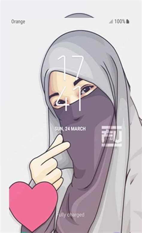 wallpaper whatsapp anime hijab