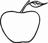 Apple Coloring Pages Apples Color Printable Kids Colouring Clipart Fruits Clip Print Clipartbest Colored Popular Designlooter Fall Getdrawings Cliparts Coloringhome sketch template