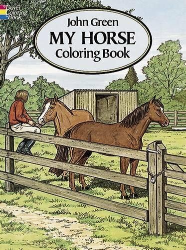horse coloring book dover