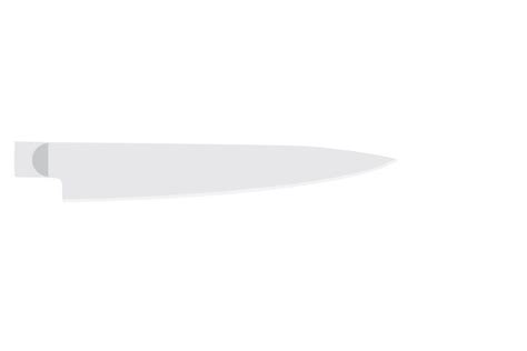 kitchen knife blade shapes   shun cutlery