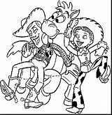 Jessie Disney Coloring Pages Channel Delighted Getcolorings Getdrawings Color sketch template
