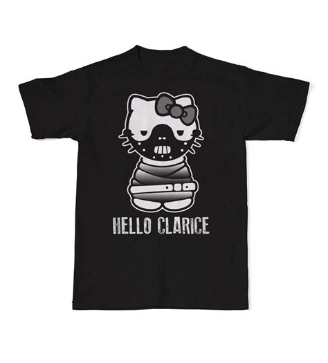 Hello Clarice T Shirt Funny Hello Kitty Mashup Silence Of