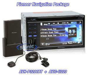 pioneer avh pbt avic  dvd navigation package