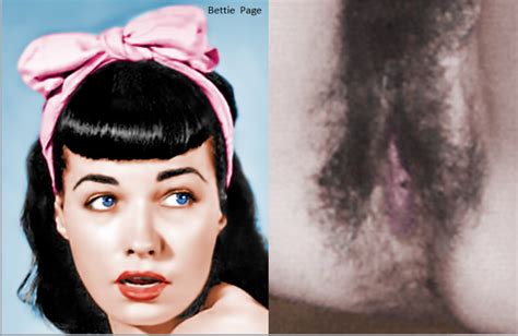 nackte bettie page in pussy portraits
