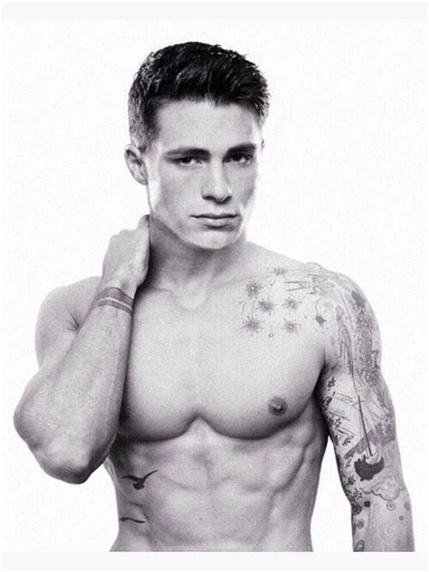 Colton Haynes Shirtless Photographic Print For Sale By Absurd2