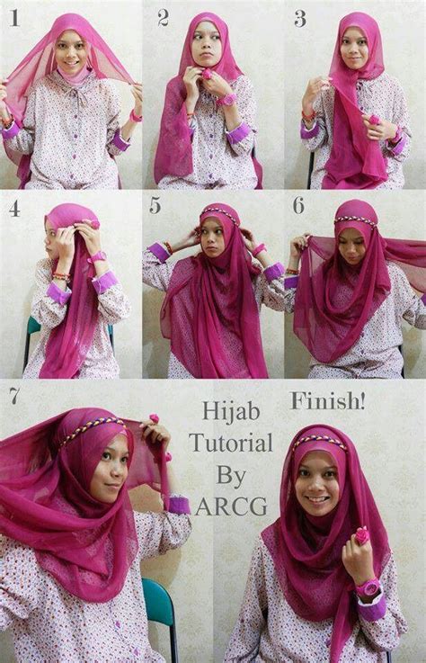 how to wear hijab with headband how to wear hijab hijab style