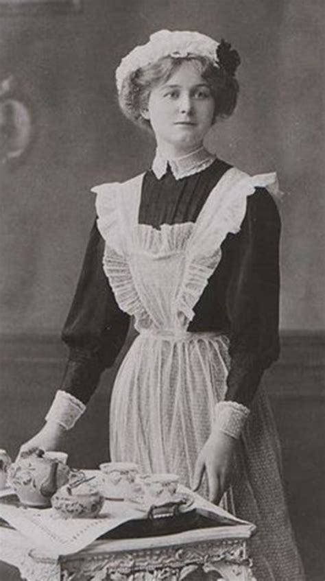 Edwardian Maidservant Edwardian Fashion Edwardian Era Victorian Maid