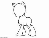 Lineart G4 Alicorn sketch template