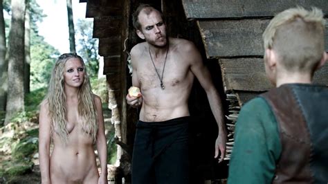 Naked Maude Hirst In Vikings