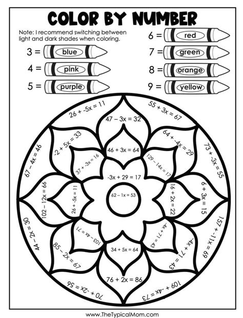 printable paint  number coloring pages