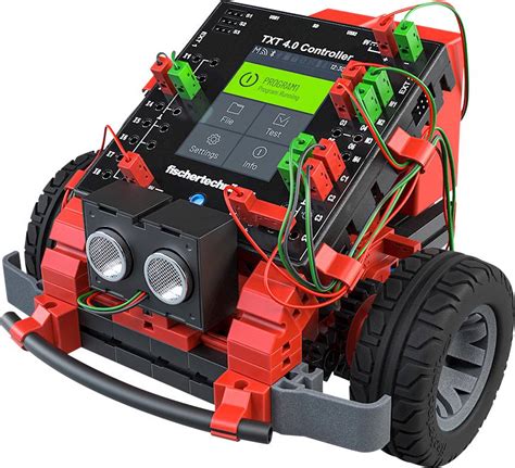 fischertechnik education robot assembly kit robotics txt  base set  conradcom