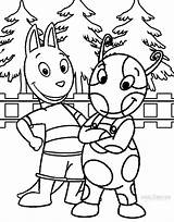 Backyardigans Coloring Pages Getcolorings sketch template