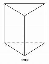 Prism Cubic Triangular Kidsuki Clipground sketch template