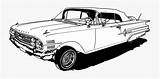 Impala Lowrider Clipartkey Yellowimages sketch template