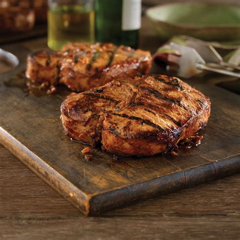 harter house world flavors grilled pork chops  hawaiian marinade