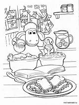 Shaun Sheep Coloring Pages Printable Color Kids sketch template