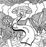 Coloring Pages Mushroom Adults Mu Getdrawings Printable Getcolorings sketch template