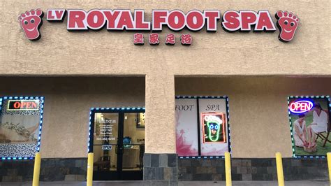 lv royal foot spa foot massage  las vegas