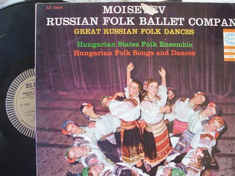 Moiseyev Russian Folk Ballet Company Great Russian Folk Dances Lc