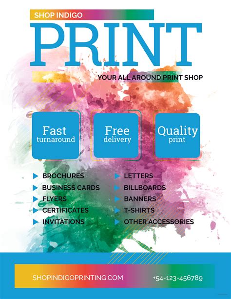 printable flyer template