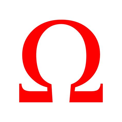Red Omega Logo