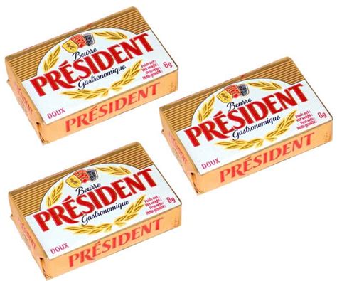 president unsalted butter portions xg ddc foods
