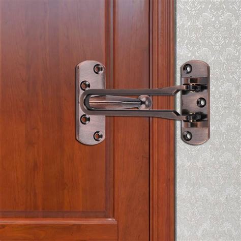 ccdes heavy duty zinc alloy safety guard security door lock latch  home hotel door heavy