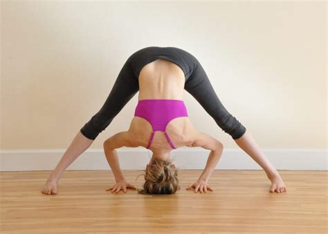 wide leg  fold yoga