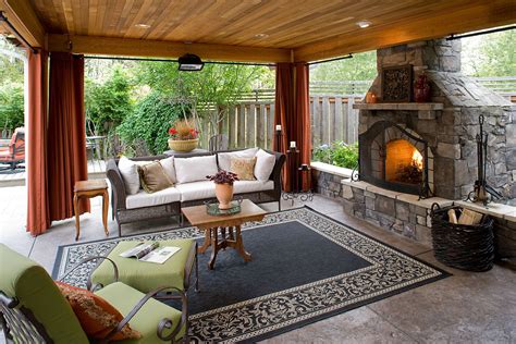 gorgeous outdoor rooms  enhance  backyard