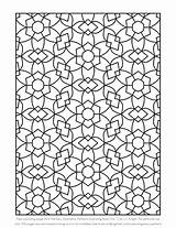 Geometric Colouring Patterns Easy Book Volume Sample Knight Below Print sketch template