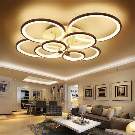 surface mounted modern led ceiling lights  living room luminaria led bedroom fixtures indoor
