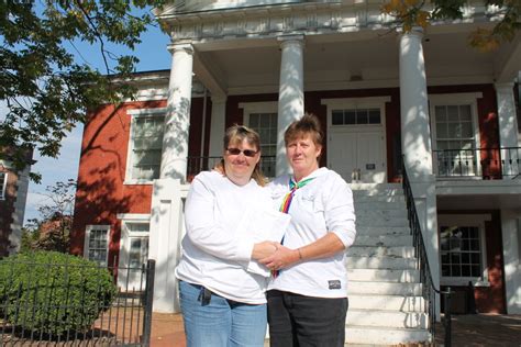first local same sex couple gets marriage license danville